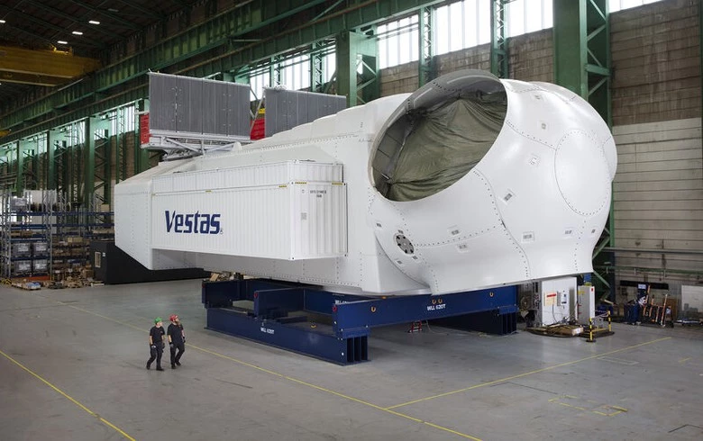 Vestas completes nacelle for 15-MW turbine prototype